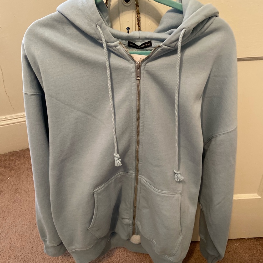 NWT Blue Brandy Melville Christy Hoodie